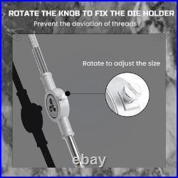 40pcs Metric Tap and Die Set Coarse/Fine Threads