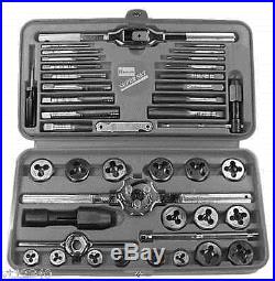 41 pc tap and die set with case fractional W. L. Fuller American made