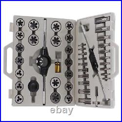 45Pcs Master Tap and Die Set, Tap Die Set with Fine/55° Cylindrical Pipe Threads