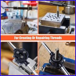 45 PCS Metric Tap and Die Set Tool Kit for Creating Repairing Tapping Tools C