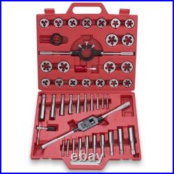 45-Piece Premium Large Size Tap and Die Set Metric M6, M8, M10, M12, M14