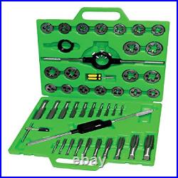 45 pc Tap & Die Set Metric Tungsten Steel Construction to 24mm Renewing Tools