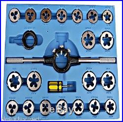 45pc Jumbo AF Imperial SAE Tap And Die Set National Coarse & Fine Tungsten