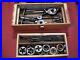 56 Assorted Piece Vintage Tap & Die Set With Custom Box & 1 Easy Out