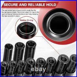 70700 Tap Socket Set, Magnetic Socket Adapter for Tap and Die Use, Fits Metri
