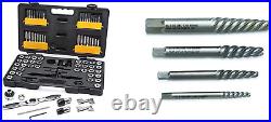 75 Piece Ratcheting Tap and Die Set SAE Metric