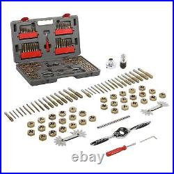 76-Piece Master Ratcheting Tap and Die Set Metric and SAE Sizes