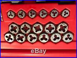 76 pc Combination Tap and Die Set TDTDM500A