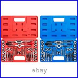 80-Pc Tap and Die Set SAE Inch/Metric, Coarse/Fine Threads 80-Pc Tap and Die Set SAE Inch/Metric, Coarse/Fine Threads