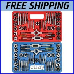 80pc Tap and Die Set, Metric & SAE Wrench Kit