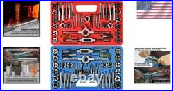80pc Tap and Die Set, Metric & SAE Wrench Kit