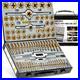 86PCS SAE & Metric Tap and Die Set (#4 to 5/8, M3 to M16), Tap Set and Die Tool