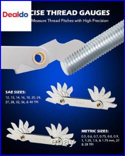 86Pc Tap and Die Set, SAE & Metric Tap Set and Die Tool Set for Internal and Ext