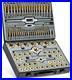 86Pc Tap and Die Set in SAE and Metric, Titanium Coated Steel Tap Set and Die To
