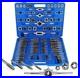 ABN Large Tap and Die Set Standard 110 Piece Bolt and Pipe SAE Tap Sets for Th