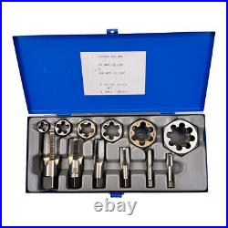 ALFA TDS66012NPT 12 Piece Carbon Steel NPT Tap & Die Set