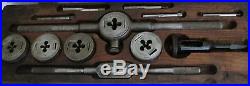 Antique Wells Brothers Little Giant Screw Plate Tap And Die Set