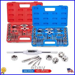 All-in-One 80pc Metric and Standard Tap & Die Set with Wrenches Included