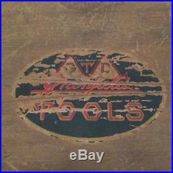 Almost NOS Vintage GTD Greenfield Tap and Die Set Complete in Wood Case NICE