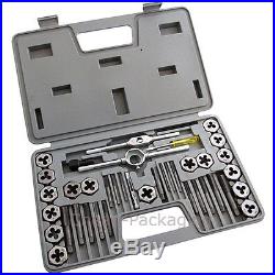 Am-Tech 40 Piece Tap And Die Set Carbon Steel Wrench With Carry Case (S1150)