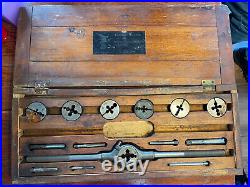 Antique Adamantine Tap And Die Set American Tap And Die Greenfield MA 306