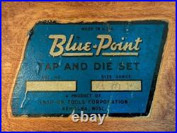 Antique Blue Point 4-1 Tap & Die Set Made In USA with Original Box