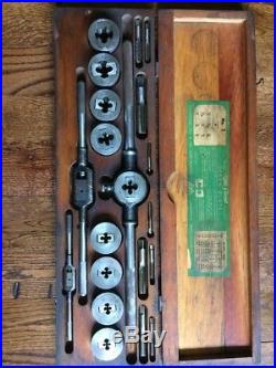 Antique Greenfield Little Giant Tap and Die Set No. 7 Collectible Tools
