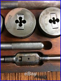 Antique Greenfield Little Giant Tap and Die Set No. 7 Collectible Tools