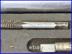 Antique Wells Tool Co. Greenfield Tap And Die Set C. 1900s AS IS