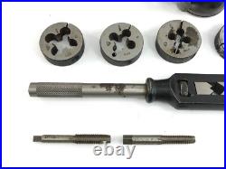 Antique Winter Brothers Co Tap and Die Set No. 5118 with Wooden Case