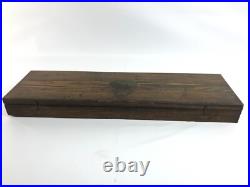 Antique Winter Brothers Co Tap and Die Set No. 5118 with Wooden Case