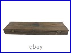 Antique Winter Brothers Co Tap and Die Set No. 5118 with Wooden Case
