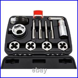 Ascot 12 Piece Tap and Die Set for Studs and Nuts