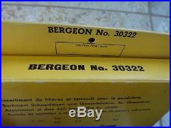 BERGEON 30322 Tap & Die Set Watch Clock Repair Tool