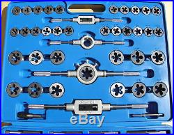 BGS Germany 110-piece Top Quality Tungsten Steel Metric Tap and Die Set M2-M18