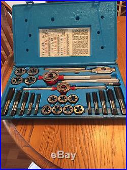 BLUE POINT TD9902A TAP AND DIE SET 25PC never used