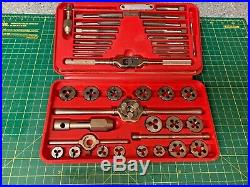 BLUE-POINT TD-2425 SAE 41 PIECE TAP AND DIE SET USA nice