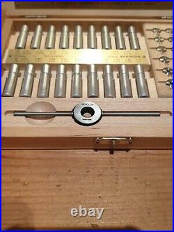 Bergeon 30010 Set Of Screw Taps And Dies For The Watchmaker