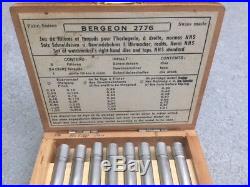 Bergeon Fine Tap and Die Set 2776 Swiss Made