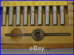 Bergeon Fine Tap and Die Set 30010 Swiss Full for Watchmaker