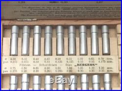 Bergeon Fine Tap and Die Set 30010 Swiss Made