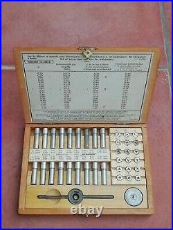 Bergeon Large set of Taps and Dies 30010 Watchmaker Tools