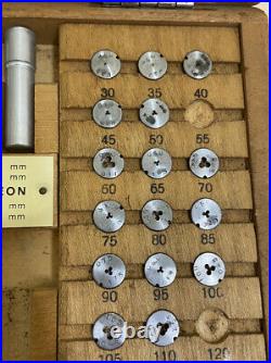 Bergeon No. 30010 Set Of Screw Taps And Dies For Watchmaker Tool, eta