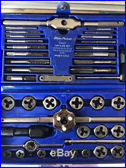 Blue-Point 41 pc US Tap and Die Set Used