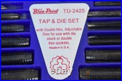 Blue-Point / Snap-On Tools TD-2425 Tap & Die Set with Double Hex Adjustable Dies