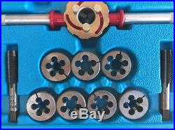 Blue Point TDM99117A 25 Piece Large Metric Tap And Die Set Very Good Condition