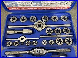Blue Point Tools TDM117 41 Piece Tap and Die Set Made in USA Complete Blue Case