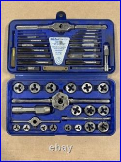 Blue point Metric Tap and Die Set TDM-117A Missing 2 Pieces