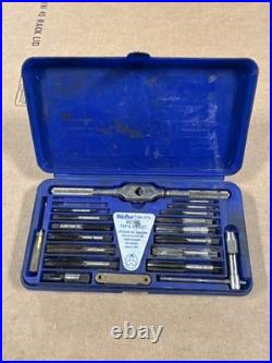 Blue point Metric Tap and Die Set TDM-117A Missing 2 Pieces