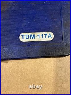 Blue point Metric Tap and Die Set TDM-117A Missing 2 Pieces
